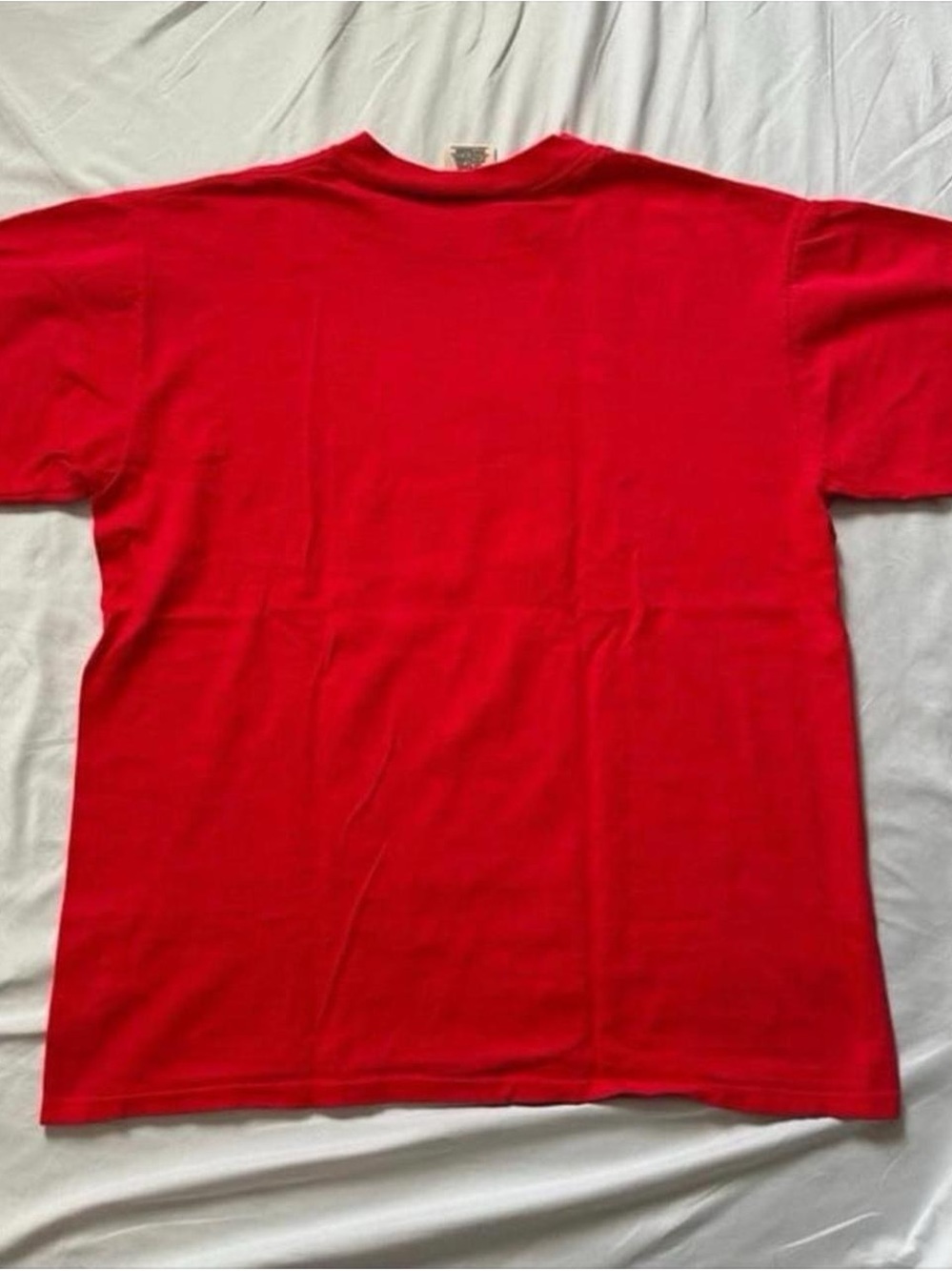 Vintage 1990s Red 'The Big Mountain' Graphic Tee L - Picture 4 of 6